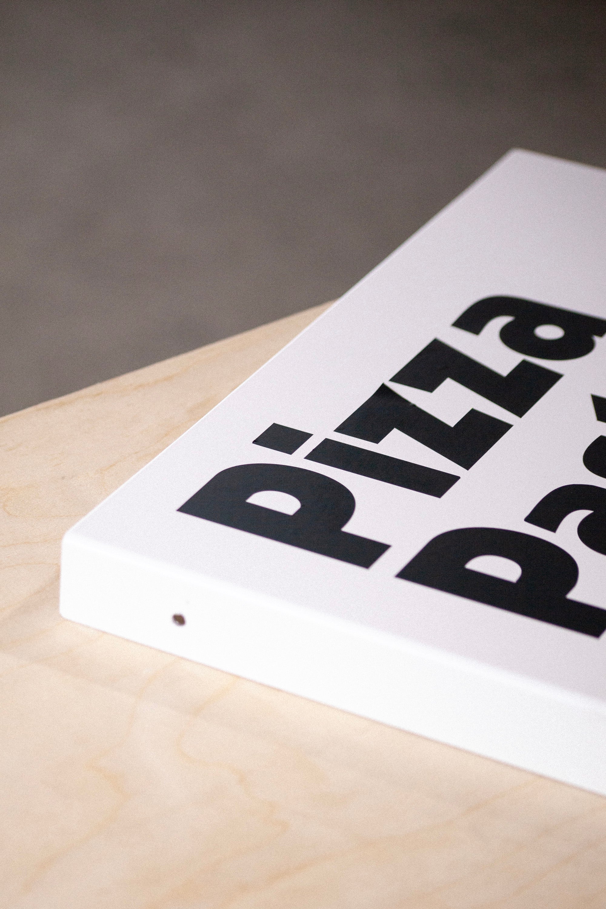Quadratisches Auslegerschild 400×400 mm